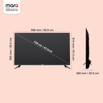 MarQ by Flipkart 109 cm (43 inch) Full HD LED Smart Coolita TV  (43FHDCDQEE1B)