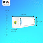 MarQ by Flipkart 2025 1.5 Ton 3 Star Split Inverter 5-in-1 Convertible with Turbo Cool Technology AC - White  (153IPG25WQ, Copper Condenser)