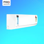 MarQ by Flipkart 2025 1.5 Ton 3 Star Split Inverter 5-in-1 Convertible with Turbo Cool Technology AC - White  (153IPG25WQ, Copper Condenser)