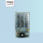 MarQ by Flipkart 90 L Direct Cool Single Door 1 Star Refrigerator with Super Chill Zone & Toughened Glass Shelves  (HAIRLINE GREY, 90BD1MQ23)