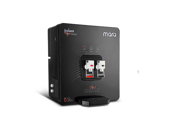 MarQ by Flipkart Next Gen Black India 1st BIS (IS 16240 :2023) CM/L8100159306 8 L RO + UV + MTDS - Hot & Ambient Water Purifier  (Black)
