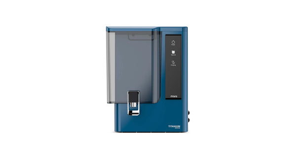 MarQ by Flipkart Titanium Special Blue India 1st BIS (IS 16240 :2023) CM/L8100159306 8 L RO + UV + UF + TDS + ALK + Copper Water Purifier  (Special Blue)