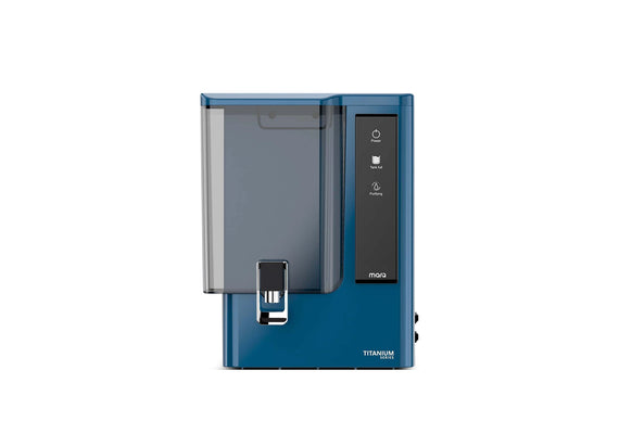 MarQ by Flipkart Titanium Special Blue India 1st BIS (IS 16240 :2023) CM/L8100159306 8 L RO + UV + UF + TDS + ALK + Copper Water Purifier  (Special Blue)