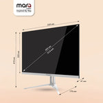MarQ by Flipkart 60.96 cm (24 inch) Full HD IPS Panel Inbuilt Speakers Monitor (24FHDMEQNNXO)  (Adaptive Sync, Response Time: 1 ms, 100 Hz Refresh Rate)