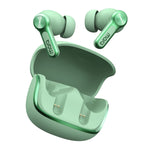 MarQ by Flipkart Rhythm Q1324 45 Hours Playtime Type C Fast Charging Bluetooth Quad Mic ENC Bluetooth  (Green, True Wireless)