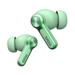 MarQ by Flipkart Rhythm Q1324 45 Hours Playtime Type C Fast Charging Bluetooth Quad Mic ENC Bluetooth  (Green, True Wireless)