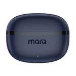 MarQ by Flipkart Rhythm Q0820 30 Hours Playtime Type C Fast Charging Bluetooth Quad Mic ENC Bluetooth  (Blue, True Wireless)