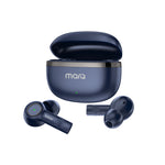 MarQ by Flipkart Rhythm Q0820 30 Hours Playtime Type C Fast Charging Bluetooth Quad Mic ENC Bluetooth  (Blue, True Wireless)