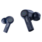 MarQ by Flipkart Rhythm Q0820 30 Hours Playtime Type C Fast Charging Bluetooth Quad Mic ENC Bluetooth  (Blue, True Wireless)