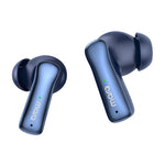 MarQ by Flipkart Rhythm Q0824 30 Hours Playtime Type C Fast Charging Bluetooth Dual Mic ENC Bluetooth  (Blue, True Wireless)