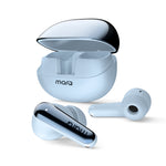 MarQ by Flipkart Rhythm Q1050 42 Hours Playtime Type C Fast Charging Bluetooth Quad Mic ANC Bluetooth  (Blue, True Wireless)