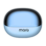 MarQ by Flipkart Rhythm Q1050 42 Hours Playtime Type C Fast Charging Bluetooth Quad Mic ANC Bluetooth  (Blue, True Wireless)