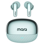 MarQ by Flipkart Rhythm Q1035 72 Hours Playtime Type C Fast Charging Bluetooth Six Mic ANC Bluetooth  (Green, True Wireless)