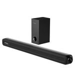 MarQ by Flipkart Thunder 120, 120 Watts, 2.1 Channel, Immersive cinematic experience, EQ Modes 120 W Bluetooth Soundbar  (Black, 2.1 Channel)