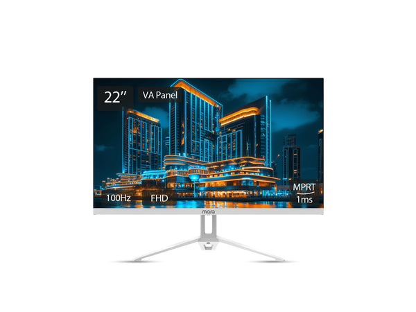 MarQ by Flipkart 55.88 cm (22 inch) Full HD LED Backlit VA Panel Monitor (Office Monitor)  (Adaptive Sync, Response Time: 1 ms, 100 Hz Refresh Rate)