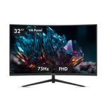 MarQ by Flipkart 81.28 cm (32 inch) Curved Full HD LED Backlit VA Panel Monitor (32FHDMCQCCJB)  (Adaptive Sync, Response Time: 5 ms, 75 Hz Refresh Rate)