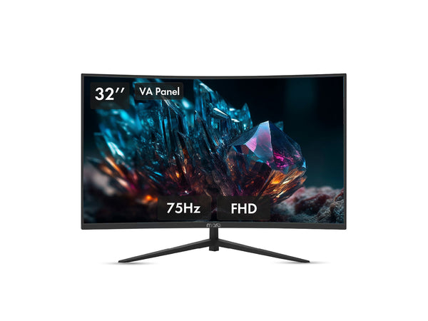 MarQ by Flipkart 81.28 cm (32 inch) Curved Full HD LED Backlit VA Panel Monitor (32FHDMCQCCJB)  (Adaptive Sync, Response Time: 5 ms, 75 Hz Refresh Rate)