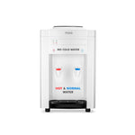 MarQ by Flipkart Innopure Table Top Bottled Water Dispenser with Hot and Normal No Cold Water Bottom Loading