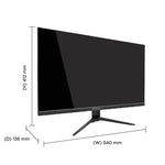 MarQ by Flipkart 60.96 cm (24 inch) Quad HD LED Backlit IPS Panel Monitor (24QHDMIQCCYP)  (Adaptive Sync, Response Time: 5 ms, 100 Hz Refresh Rate)
