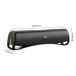 MarQ by Flipkart Thunder with Dual Drivers, Upto 6Hrs of Playback, RGB LED lights 16 W Bluetooth Soundbar Black, 2.0 Channel