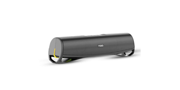 MarQ by Flipkart Thunder with Dual Drivers, Upto 6Hrs of Playback, RGB LED lights 16 W Bluetooth Soundbar Black, 2.0 Channel