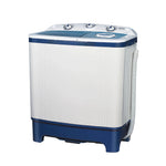 MarQ by Flipkart 6.5 kg 5 Star Rating Innowash Range Semi Automatic Top Load Washing Machine Blue, White  (MQSA655NNNDN / MQSA65H5M)