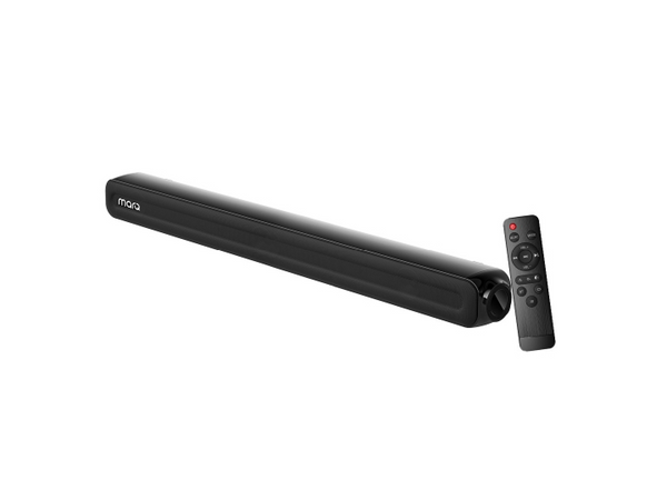 MarQ by Flipkart Thunder 100, 100 Watts, 2.0 Channel, Immersive cinematic experience, EQ Modes 100 W Bluetooth Soundbar  (Black, 2.0 Channel)