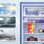 MarQ by Flipkart 208 L Direct Cool Single Door 3 Star Refrigerator with Powerful Inverter Compressor & Large Vegetable Basket  (Twilight Blue, 205BD3MQ24-OBA)