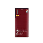 MarQ by Flipkart 183 L Direct Cool Single Door 2 Star Refrigerator with Aroma Lock Technology & Toughened Glass Shelves  (SOLID WINE, 180BD2MQ24-SW)