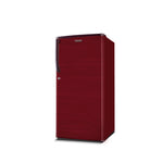 MarQ by Flipkart 183 L Direct Cool Single Door 2 Star Refrigerator with Aroma Lock Technology & Toughened Glass Shelves  (SOLID WINE, 180BD2MQ24-SW)
