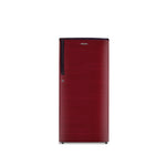 MarQ by Flipkart 183 L Direct Cool Single Door 2 Star Refrigerator with Aroma Lock Technology & Toughened Glass Shelves  (SOLID WINE, 180BD2MQ24-SW)