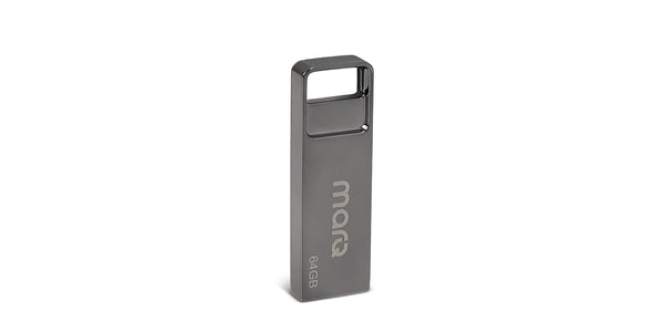 MarQ by Flipkart MQPD_64_U20 64 GB Pen Drive Compatible with Desktop Computer, Laptop, Television USB 2.0 Metal Case  (Silver)