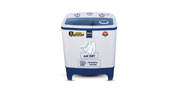 MarQ by Flipkart 7 kg 5 Star Rating Innowash Range Semi Automatic Top Load Washing Machine Blue, White  (MQSA705NNNDN)