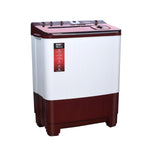 MarQ by Flipkart 10 kg Semi Automatic Top Load Washing Machine Maroon, White  (MQSA1005NNNKM)