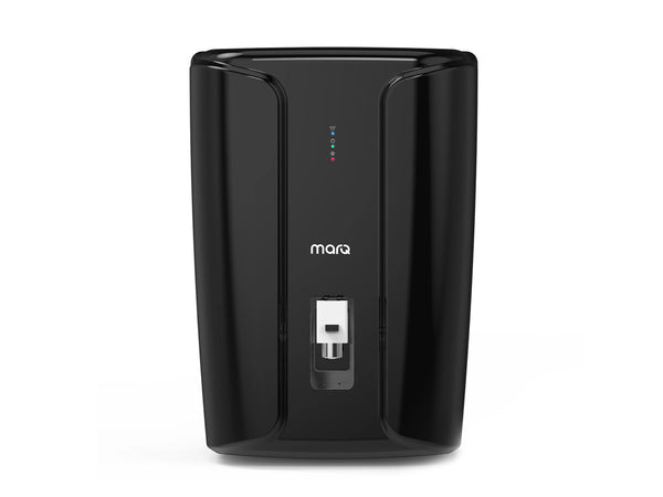 MarQ by Flipkart Glam Edition Raven India 1st BIS (IS 16240 :2023) CM/L8100159306 8 L RO + UV + UF + TDS + ALK + Copper Water Purifier  (Black)