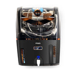 MarQ by Flipkart with Pre filter and BIS Certified 15 L RO + UV + UF + TDS Control + UV in Tank + Copper Water Purifier  (Black)